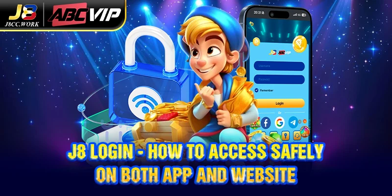 J8 Login 1 J8 Login - How to access safely on both app and website